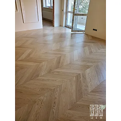 Інженерна дошка Шен ДУБ Французська ялинка 120 мм Селект-1