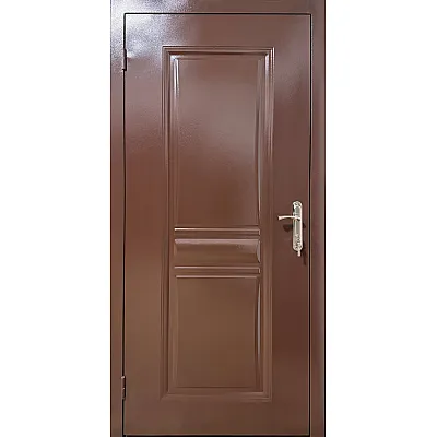 Вхідні Двері Еко Техно (Штамповка) RAL 8017 "Redfort"-0