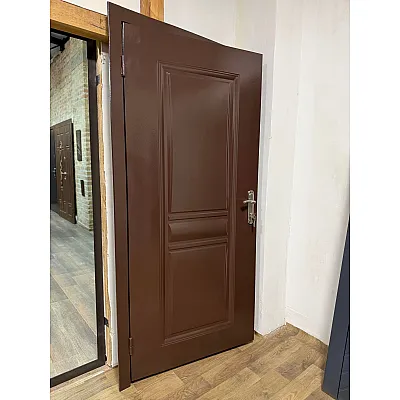 Вхідні Двері Еко Техно (Штамповка) RAL 8017 "Redfort"-1