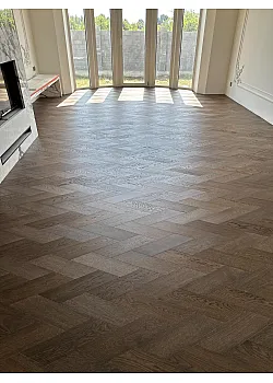 Инженерная доска Шен ДУБ Рижская ёлочка 120 мм Селект