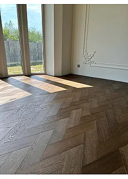 Инженерная доска Шен ДУБ Рижская ёлочка 120 мм Рустик