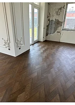 Инженерная доска Шен ДУБ Рижская ёлочка 150 мм Селект