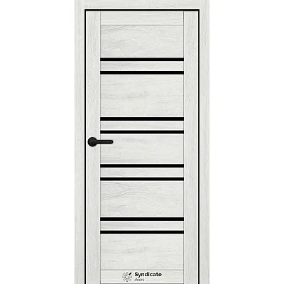 Міжкімнатні Двері SD-ECOTOP-118 BLK Syndicate Ламінатин-6