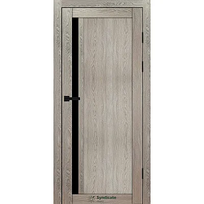 Міжкімнатні Двері SD-PVC-140 BLK Syndicate ПВХ плівка-8