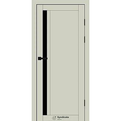 Міжкімнатні Двері SD-PVC-140 BLK Syndicate ПВХ плівка-13