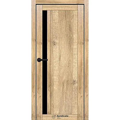 Міжкімнатні Двері SD-ECOTOP-140 BLK Syndicate Ламінатин-0