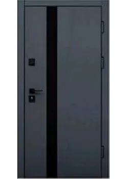 Двери ТР-1 RAL 1450/Бетон антрацит Контур Входные