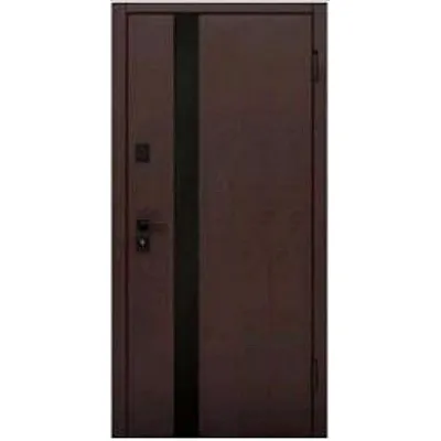 Вхідні Двері ТР-1 RAL RAL 8019/Бетон бежевий Контур Вхідні-0