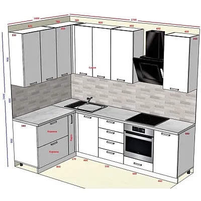 Меблі Варіант Кухні №377 24.02.2026-0