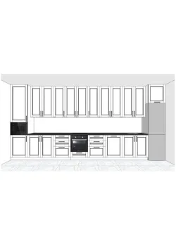 Мебель Вариант Кухни №378 27.02.2026