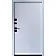 Входные Двери Стрит Лайт металл Антрацит 7021 краска/МДФ белая шагрень Vinorit 2К "Qdoors"-2-thumb