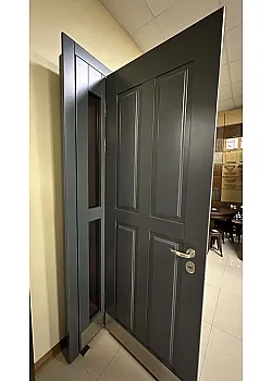 Двери По эскизу RAL 7011 "Новый Мир"