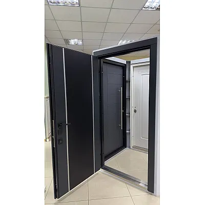 Входные Двери Карбон "Новый Мир"-1