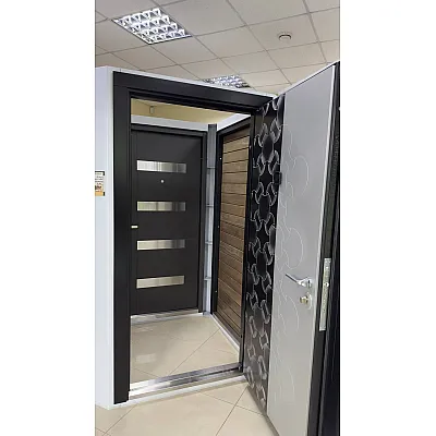 Входные Двери 3D Краска "Новый Мир"-1