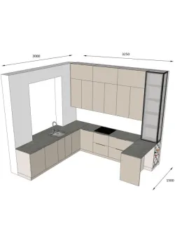 Мебель Вариант Кухни №388 03.03.2026