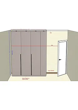 Вариант Шкафа распашного №109 11.03.2026