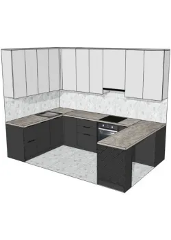 Мебель Вариант Кухни №395 12.03.2026