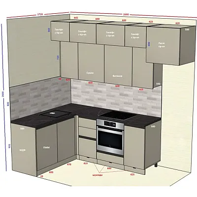 Меблі Варіант Кухні №396 12.03.2026-0