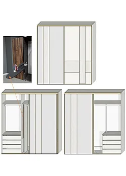 Вариант Шкафа-купе №55 16.03.2026