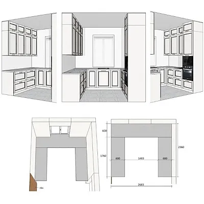 Меблі Варіант Кухні №399 13.03.2026-0