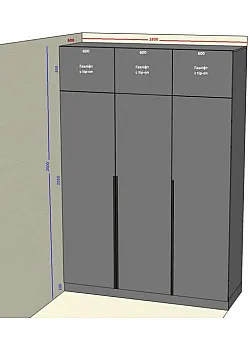Вариант Шкафа распашного №110 19.03.2026