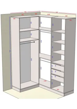 Мебель Вариант Гардероба №46 23.03.2026