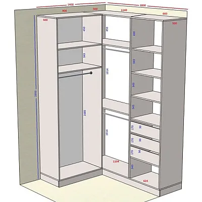 Меблі Варіант Гардеробу №46 23.03.2026-0