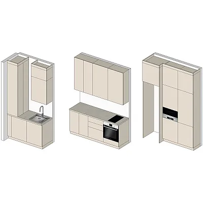 Мебель Вариант Кухни №411 23.03.2026-0