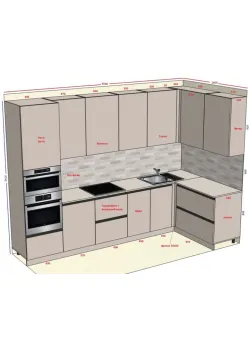 Мебель Вариант Кухни №421 27.03.2026