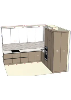 Мебель Вариант Кухни №423 30.03.2026