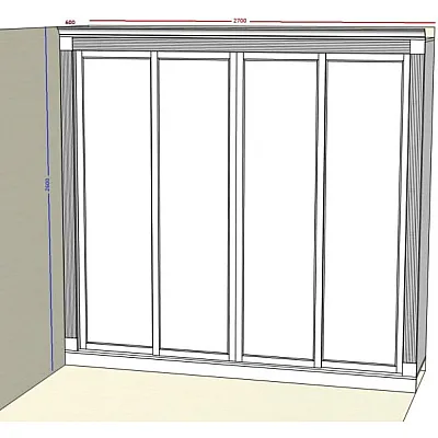 Вариант Шкафа-купе №56 02.04.2026-0