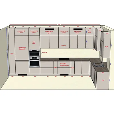 Меблі Варіант Кухні №429 07.04.2026-0