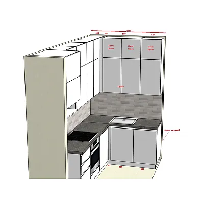 Мебель Кухня Анатолий 408-6
