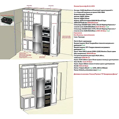 Меблі Кухня Анатолій 267-24