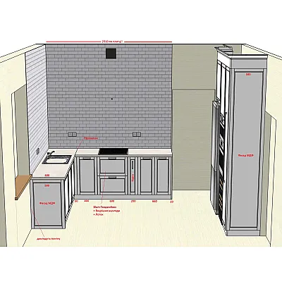 Меблі Кухня Анатолій 267-15
