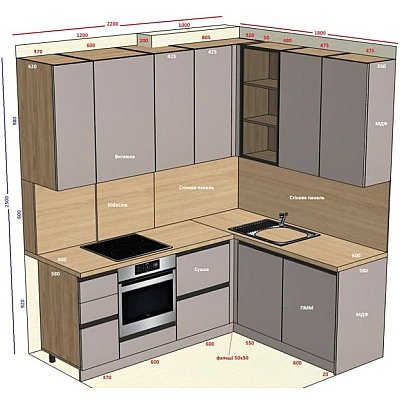 Меблі Варіант Кухні №434 15.04.2026-0