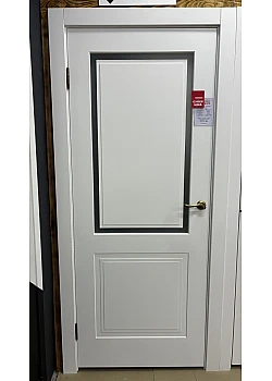 Двери DREAM, RAL 9003 Status комплект (полотно+коробка+наличник на одну сторону)