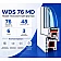 Металлопластиковое окно WDS 76MD трёхстворчатое с поворотно-откидной створкой 2700x1100 мм-3-thumb
