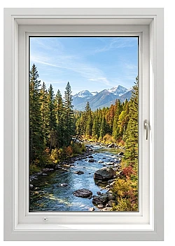 Металлопластиковое окно Steko S500 поворотное 500 x 600 мм