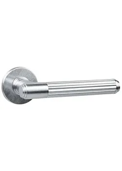 Ручки на розетах "Unique" Exa Tube матовый хром