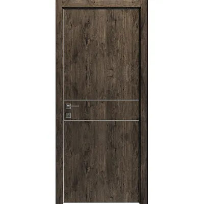 Міжкімнатні Двері Flat 01 "Rodos" ПВХ плівка-0
