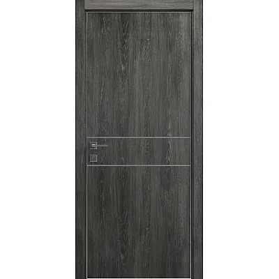 Міжкімнатні Двері Flat 01 "Rodos" ПВХ плівка-2