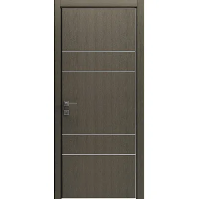 Міжкімнатні Двері Flat 04 "Rodos" ПВХ плівка-1