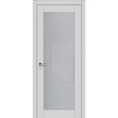 Міжкімнатні Двері Glass cleare 01 WakeWood Шпон-8