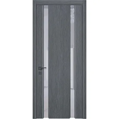 Межкомнатные Двери Glass plus 01 WakeWood Шпон-0