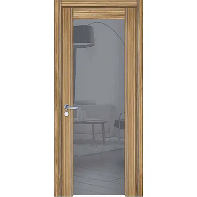 Міжкімнатні Двері Glass plus 04 WakeWood Шпон-3