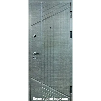 Входные Двери Горизонт венге серый горизонт/дуб белфорд StalMax-0