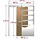 Межкомнатные Кассетные Двери Evolushion 1001 WakeWood Шпон-3-thumb