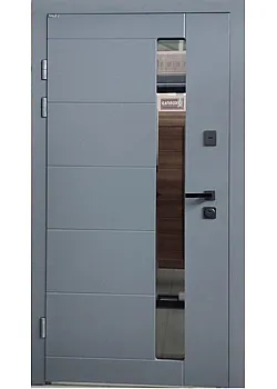 Двері Quadro Кефалонія-3 Квадро Термо Vinorit 2 кольори 4 контури+терморозрив Портала