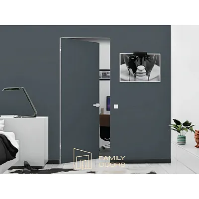 Міжкімнатні Двері Прихованого монтажу фарбовані Family Doors Фарба-3